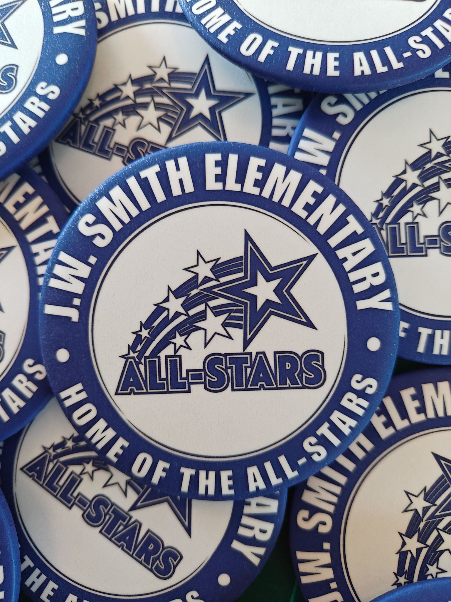 J.W. Smith All Stars 3" Buttons