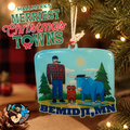 Paul Bunyan and Babe the Blue Ox Bemidji, MN Ornament