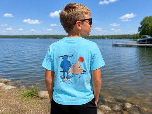 Paul and Babe Go Skiing Throwback Tee