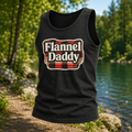 Flannel Daddy Tank Top
