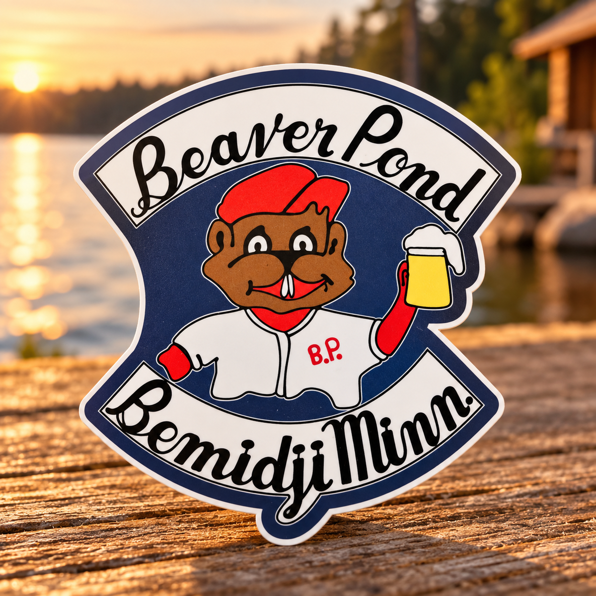 Beaver Pond Sticker