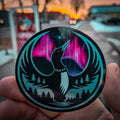 Northwoods Aurora Rebel Loon Polychromatic Sticker