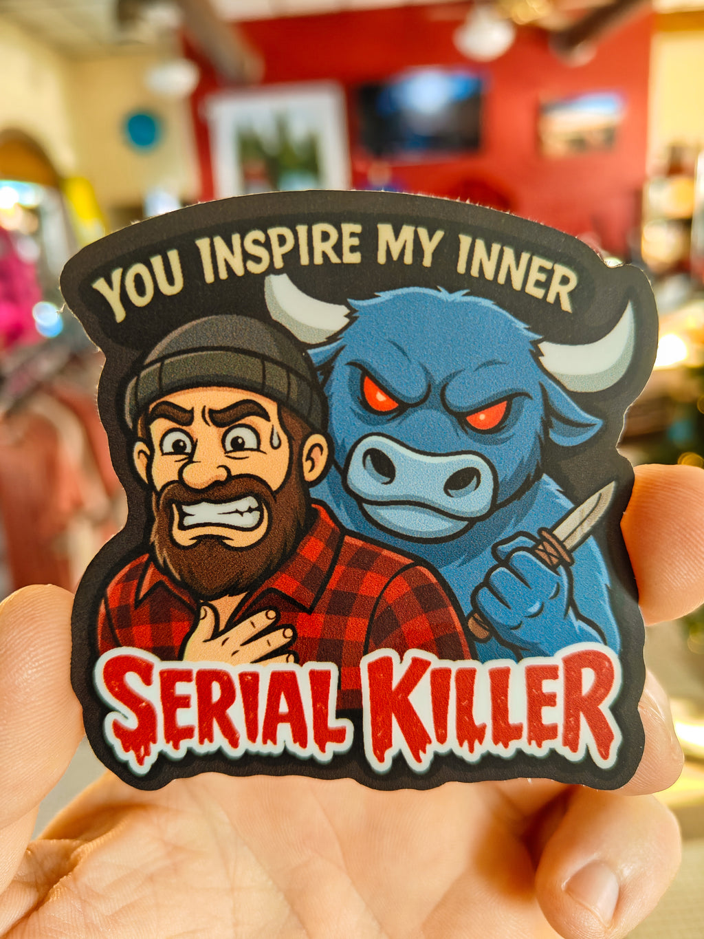 Serial Killer Sticker