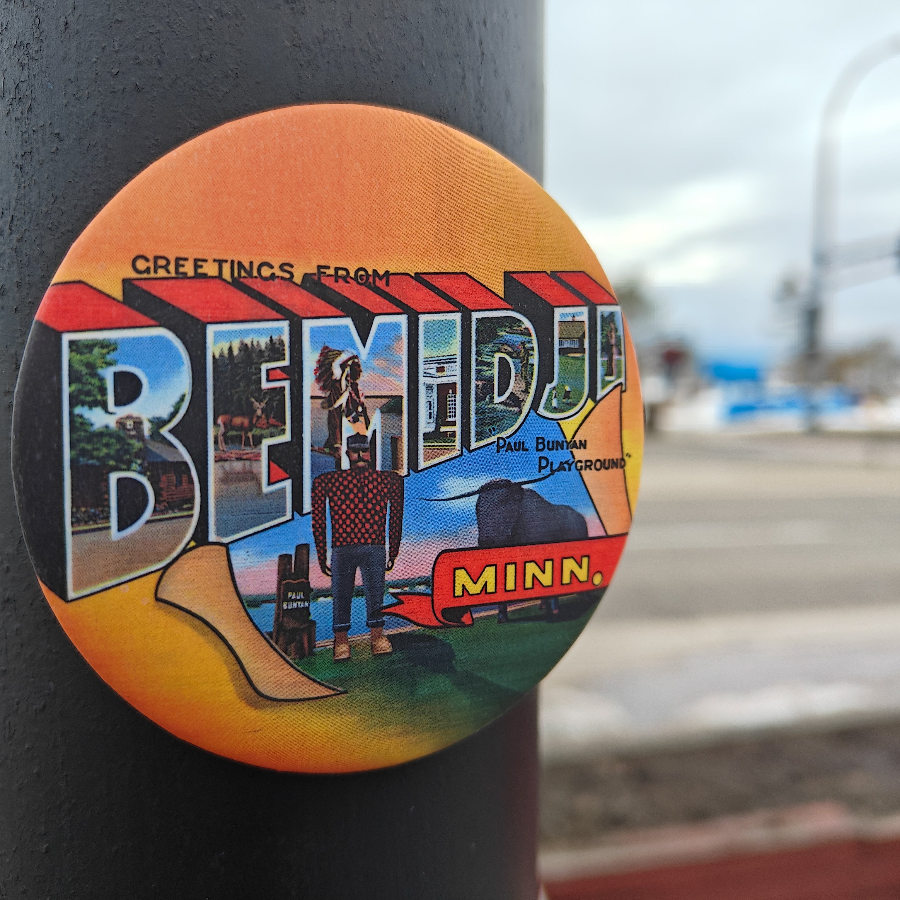 BEMIDJI 3" Soft Touch Magnet