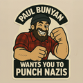Punch Nazis Sticker
