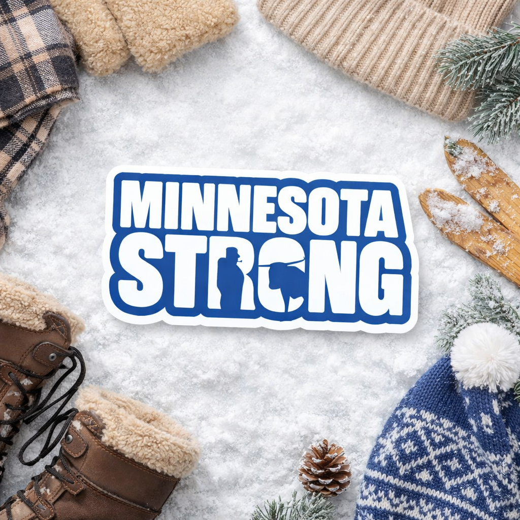MINNESOTA STRONG Sticker