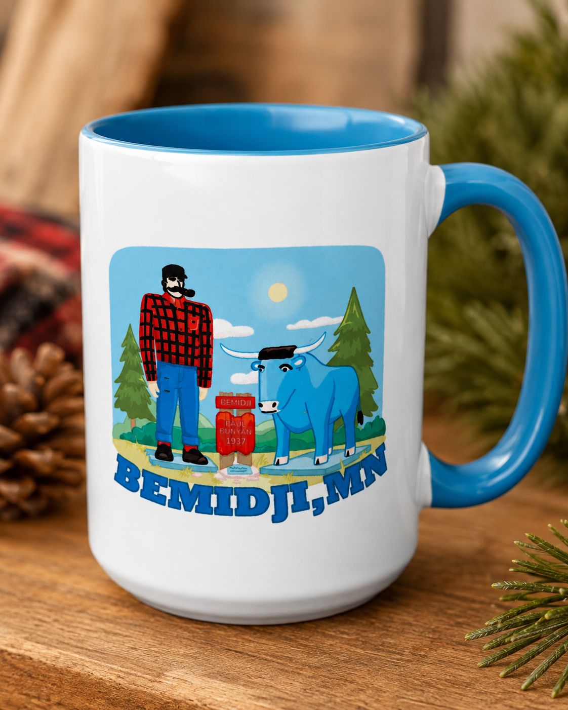 Bemidji, MN 15oz ceramic mug