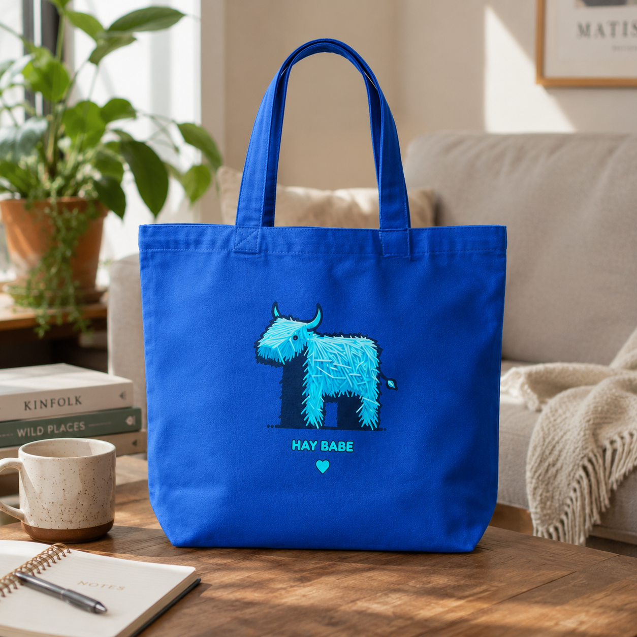 Hay Babe Tote Bags