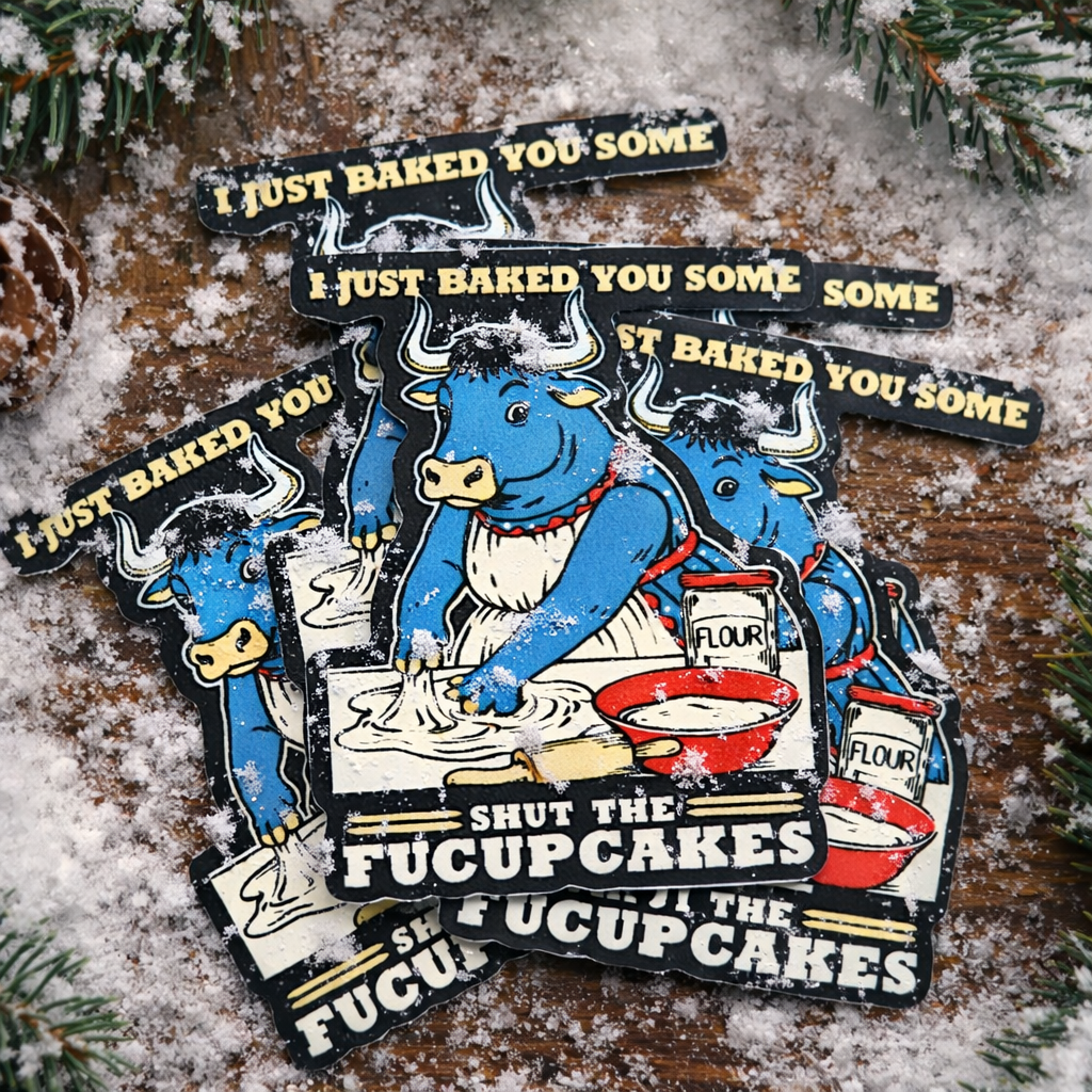 Fucupcakes Sticker